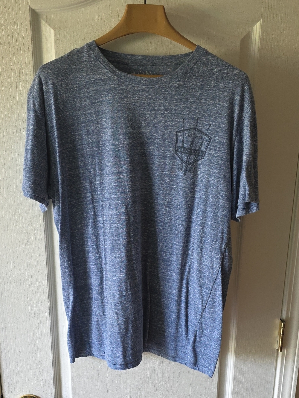 Salt Life Heather Blue Short Sleeve Logo Tee